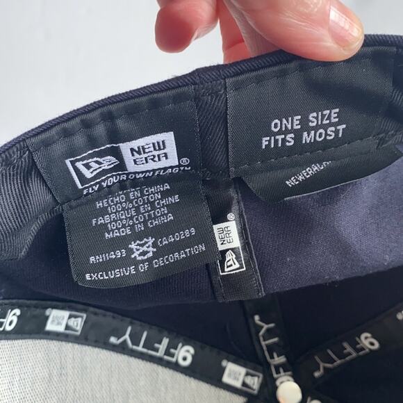 New Era 9Fifty Indiana Pacers flat bill SnapBack Ball Cap - Picture 6 of 9